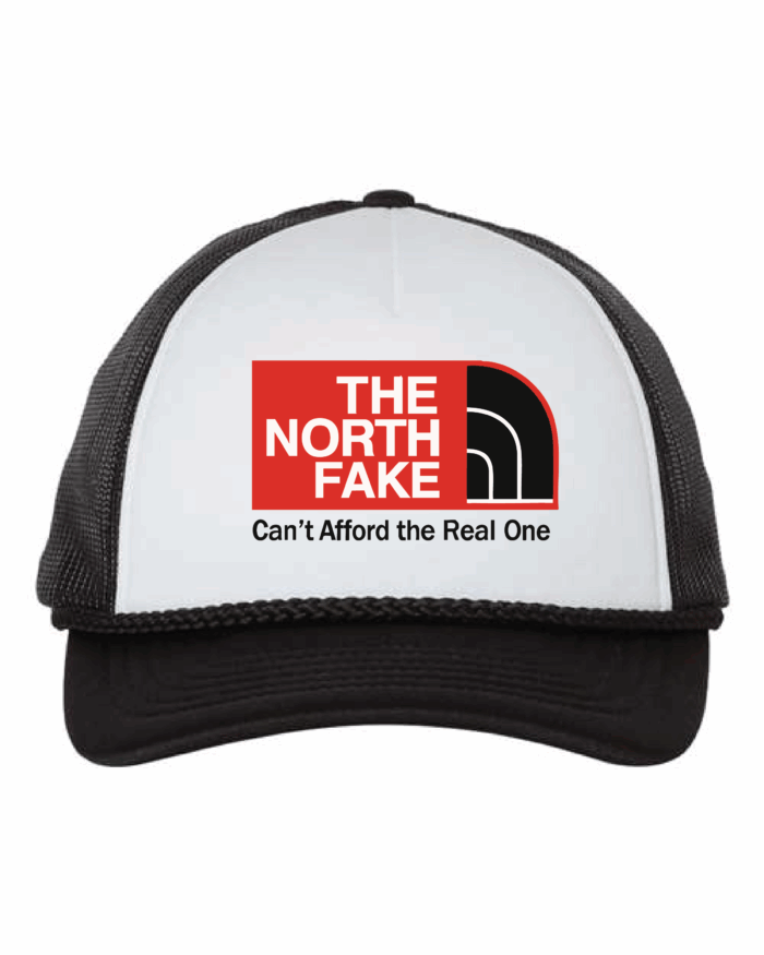 North Fake Structured Trucker Hat Blk/White