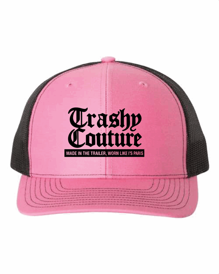 Trashy Foam Trucker Hat Pink/Blk/Blk